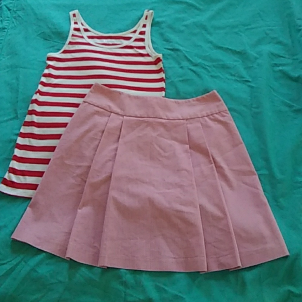 Tank top and Skirt Combo